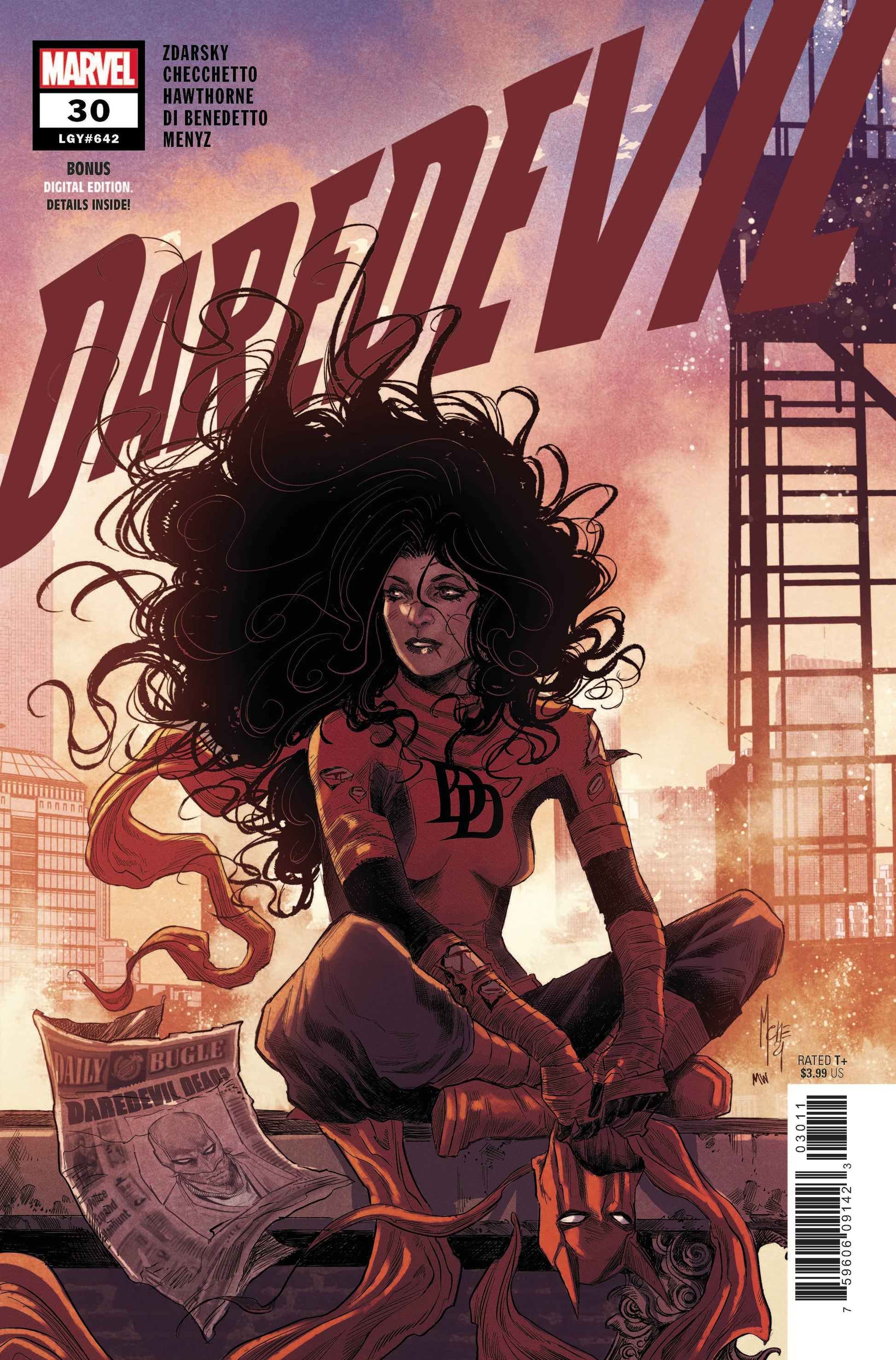 MARVEL COMICS COMIC BOOK DAREDEVIL #30