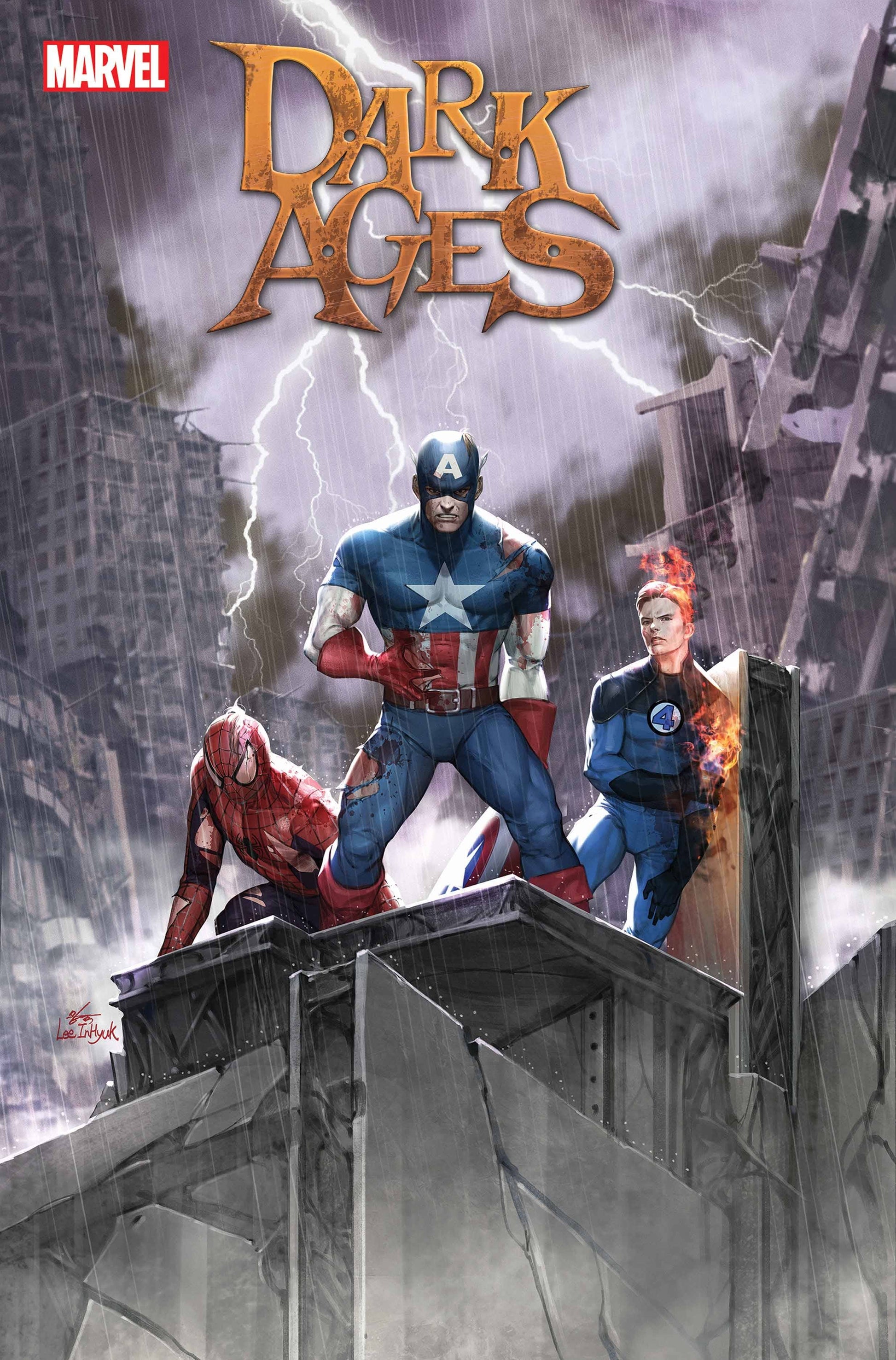 MARVEL COMICS COMIC BOOK DARK AGES #1 (OF 6) INHYUK LEE VAR