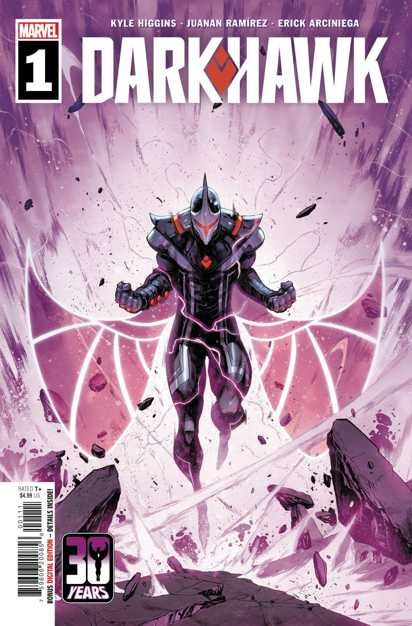 MARVEL COMICS COMIC BOOK DARKHAWK #1 (OF 5)