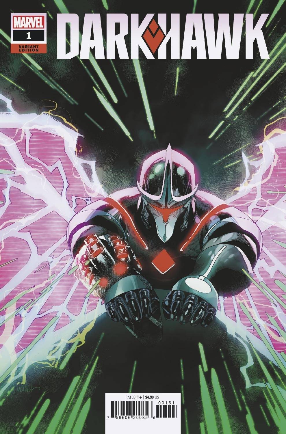 MARVEL COMICS COMIC BOOK DARKHAWK #1 (OF 5) YU VAR