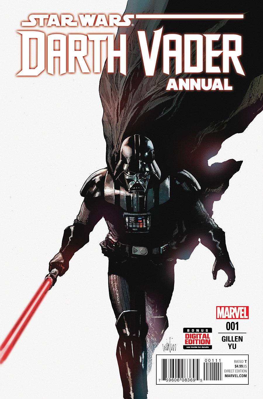 MARVEL COMICS COMIC BOOK DARTH VADER ANNUAL #1