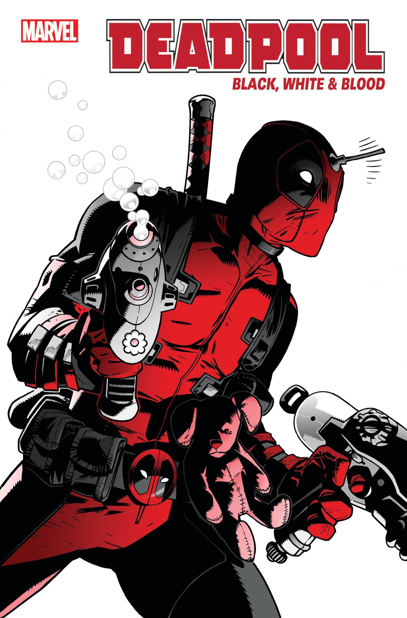 MARVEL COMICS COMIC BOOK DEADPOOL BLACK WHITE BLOOD #3 (OF 4)