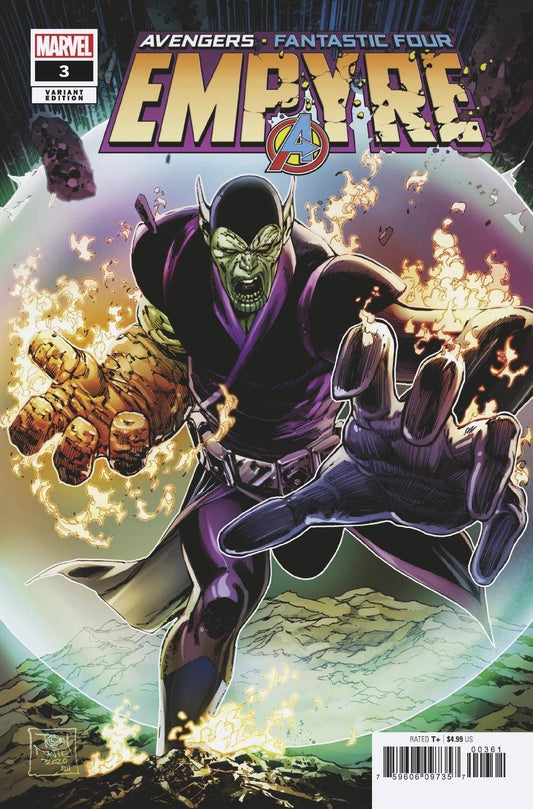 MARVEL COMICS COMIC BOOK EMPYRE #3 (OF 6) DANIEL SKRULL KREE VAR