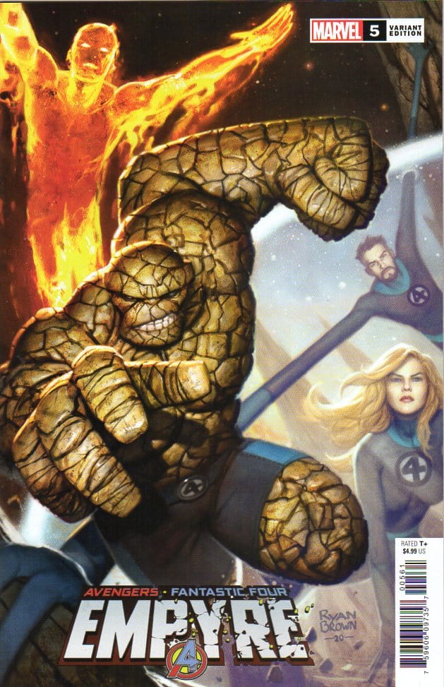 MARVEL COMICS COMIC BOOK EMPYRE #5 (OF 6)BROWN ARTIST VAR