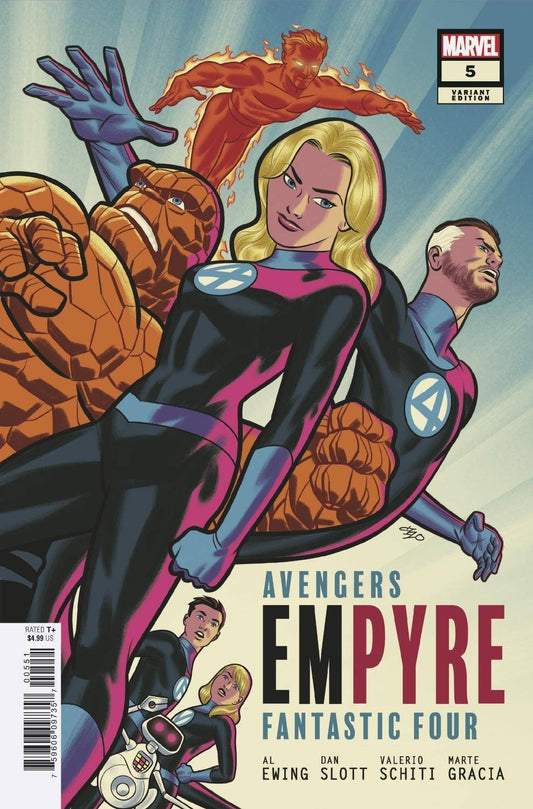 MARVEL COMICS COMIC BOOK EMPYRE #5 (OF 6) MICHAEL CHO FF VAR