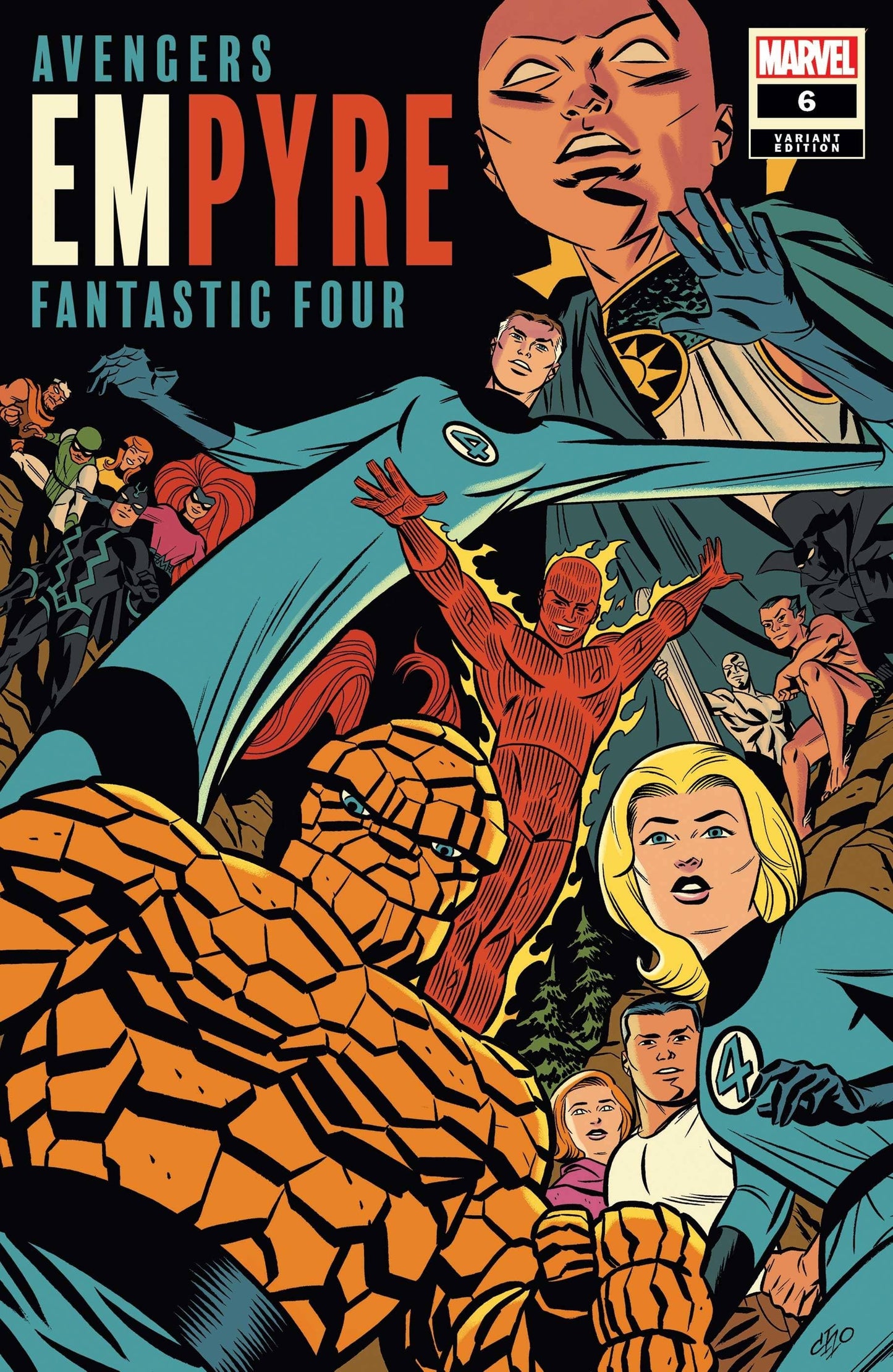 MARVEL COMICS COMIC BOOK EMPYRE #6 (OF 6) MICHAEL CHO FF VAR