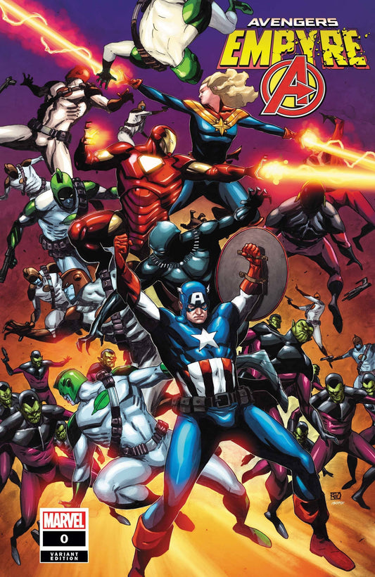 MARVEL COMICS COMIC BOOK EMPYRE AVENGERS #0 VARIANT