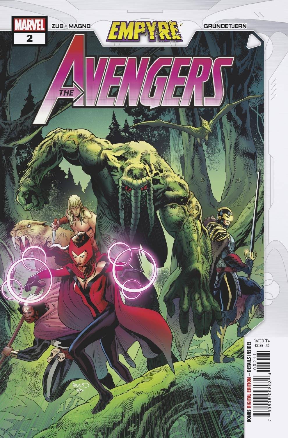 MARVEL COMICS COMIC BOOK EMPYRE AVENGERS #2 (OF 3)