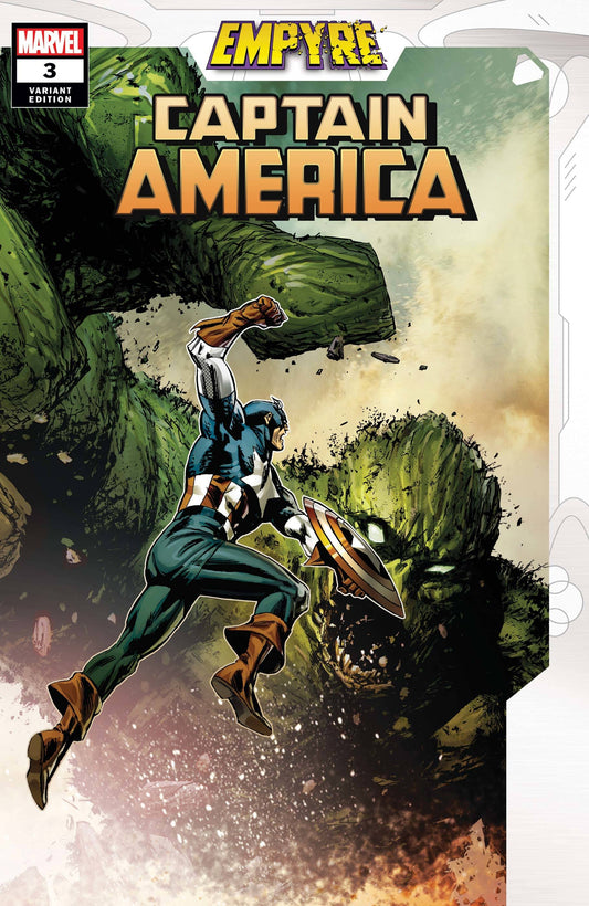 MARVEL COMICS COMIC BOOK EMPYRE CAPTAIN AMERICA #3 (OF 3) GUICE VAR