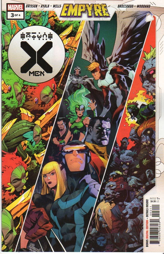 MARVEL COMICS COMIC BOOK EMPYRE X-MEN #3 (OF 4)
