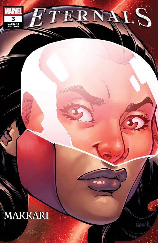 MARVEL COMICS COMIC BOOK ETERNALS #3 NAUCK HEADSHOT VAR