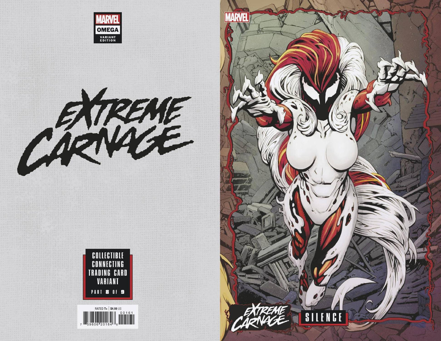 MARVEL COMICS COMIC BOOK EXTREME CARNAGE OMEGA #1 JOHNSON CONNECTING VAR