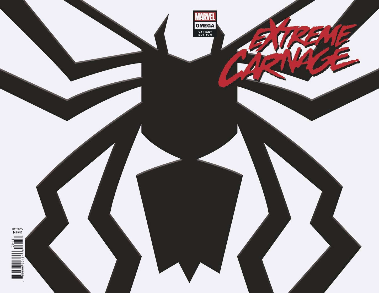 MARVEL COMICS COMIC BOOK EXTREME CARNAGE OMEGA #1 SYMBIOTE VAR