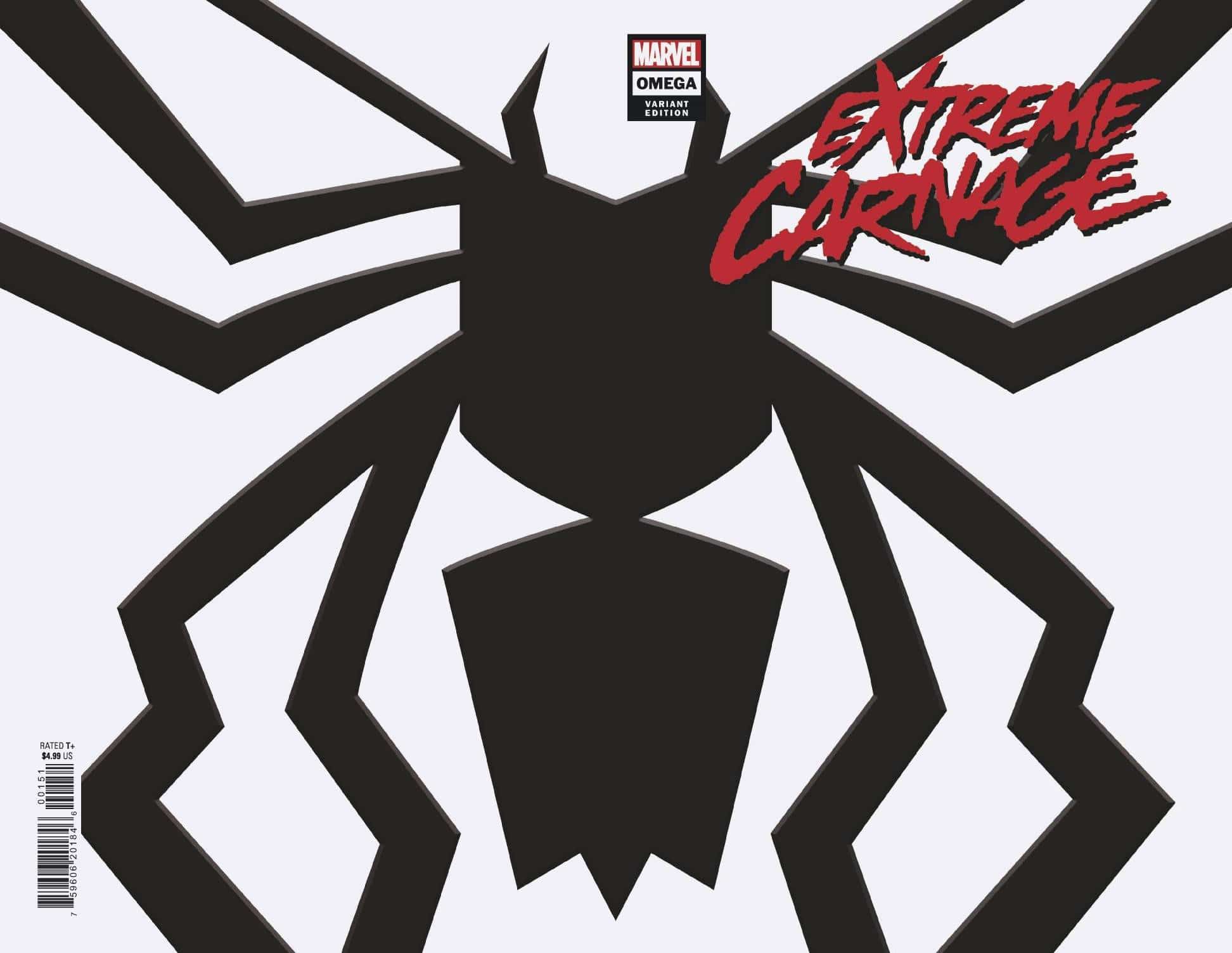 MARVEL COMICS COMIC BOOK EXTREME CARNAGE OMEGA #1 SYMBIOTE VAR