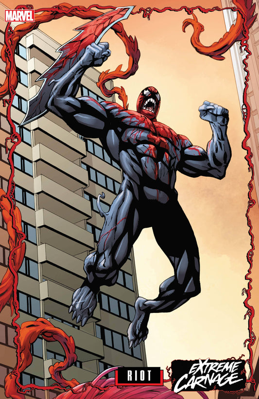 MARVEL COMICS COMIC BOOK EXTREME CARNAGE RIOT #1 JOHNSON CONNECTING VAR