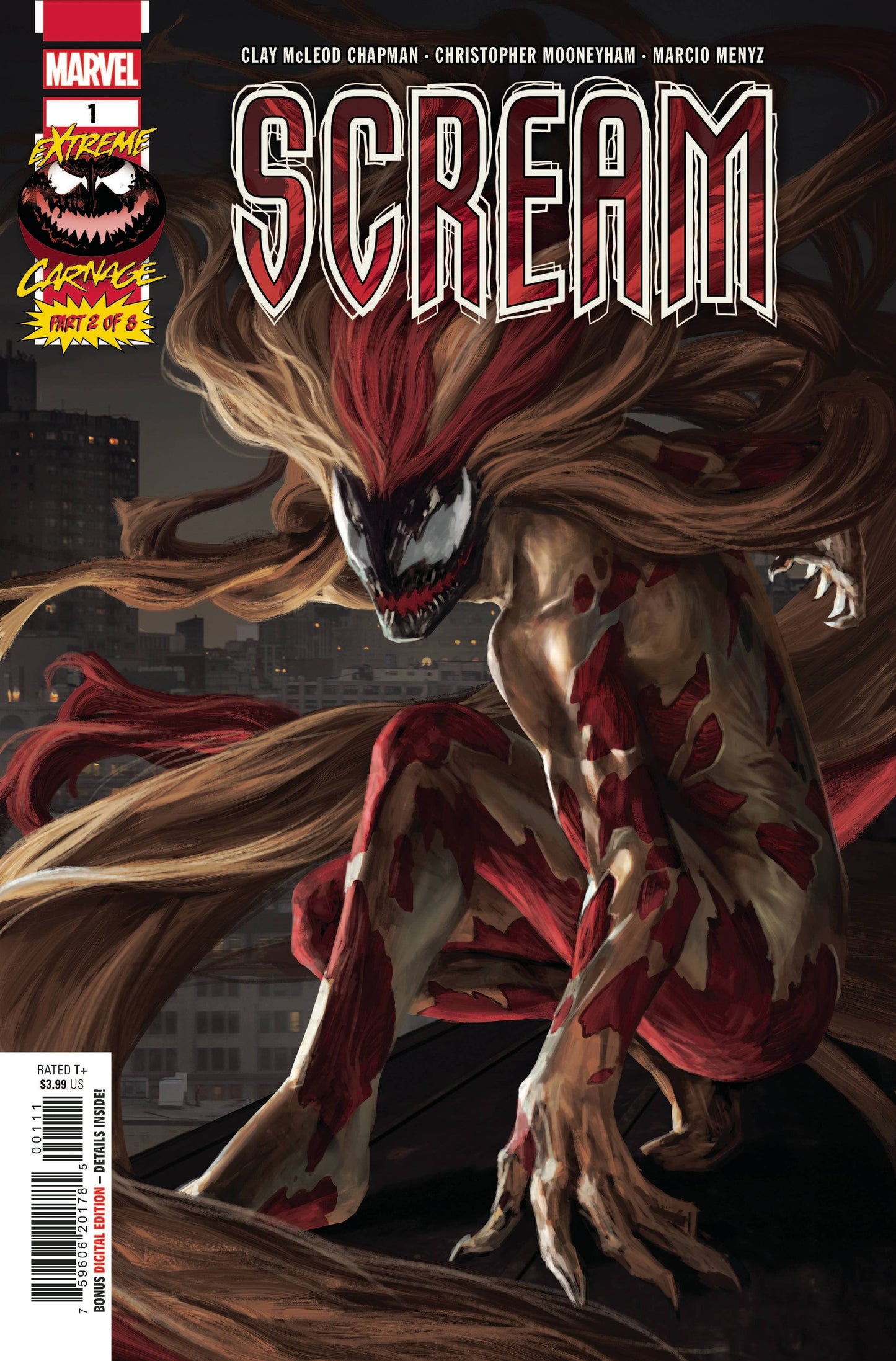 MARVEL COMICS COMIC BOOK EXTREME CARNAGE SCREAM #1