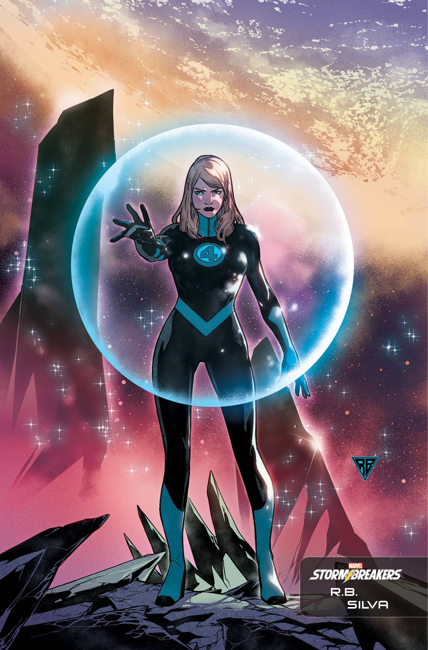MARVEL COMICS comic book FANTASTIC FOUR #26 SILVA STORMBREAKERS VAR
