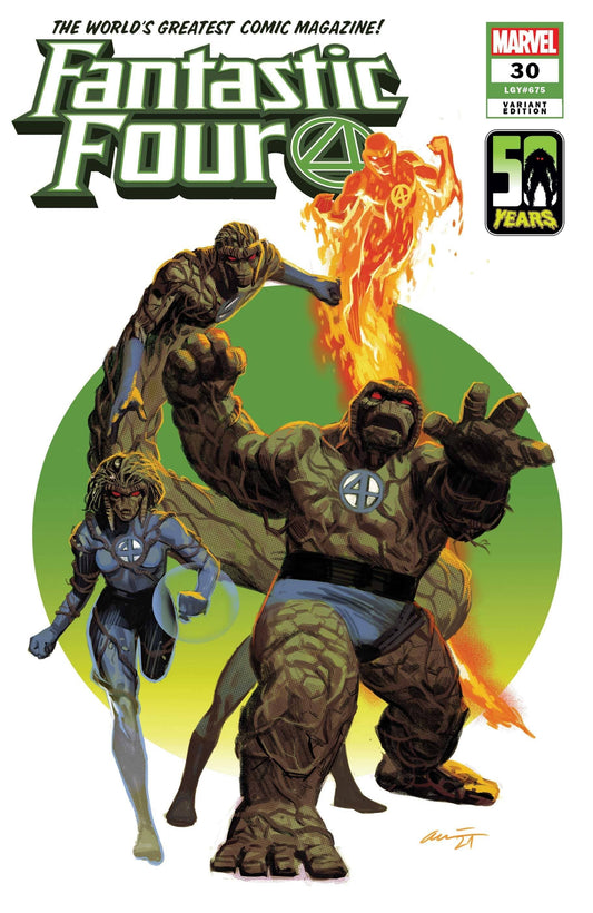 MARVEL COMICS COMIC BOOK FANTASTIC FOUR #30 ACUNA THE THING-THING VAR KIB
