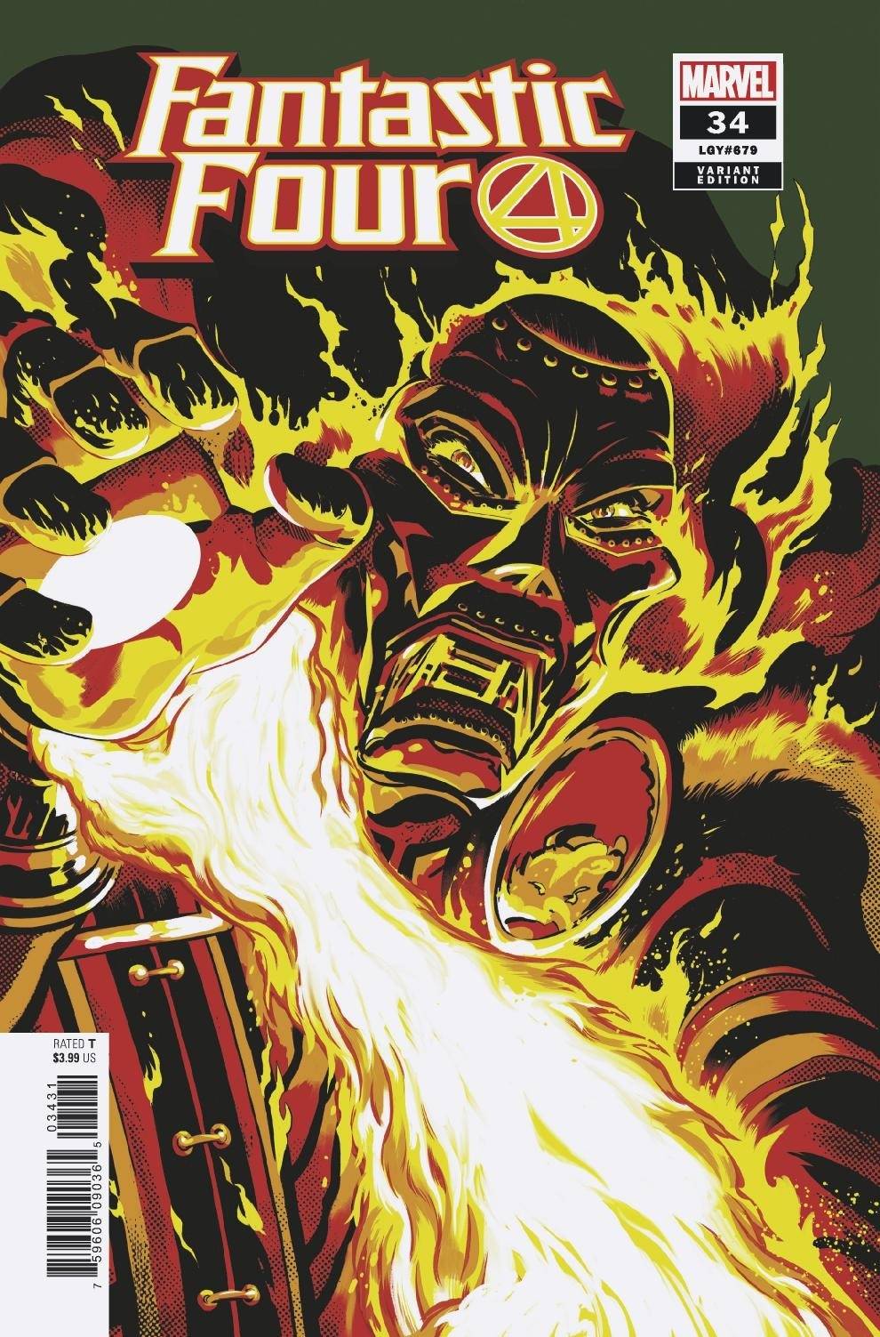 MARVEL COMICS COMIC BOOK FANTASTIC FOUR #34 RODRIGUEZ VAR