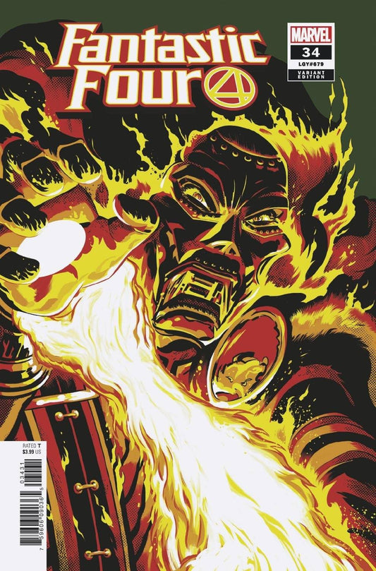 MARVEL COMICS COMIC BOOK FANTASTIC FOUR #34 RODRIGUEZ VAR