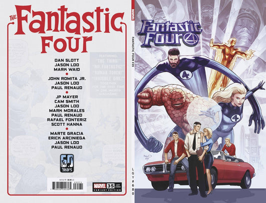MARVEL COMICS COMIC BOOK FANTASTIC FOUR #35 RENAUD VAR