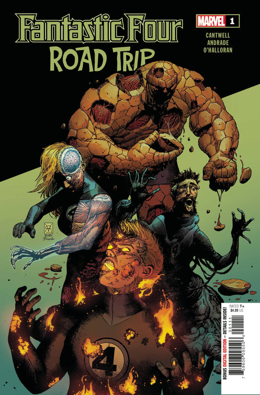 MARVEL COMICS COMIC BOOK FANTASTIC FOUR ROAD TRIP #1