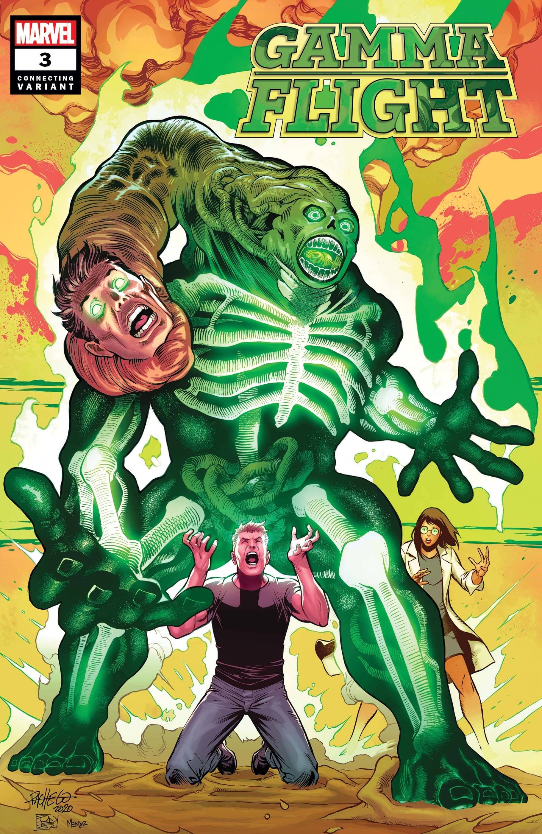 MARVEL COMICS COMIC BOOK GAMMA FLIGHT #3 (OF 5) PACHECO CONNECTING VAR