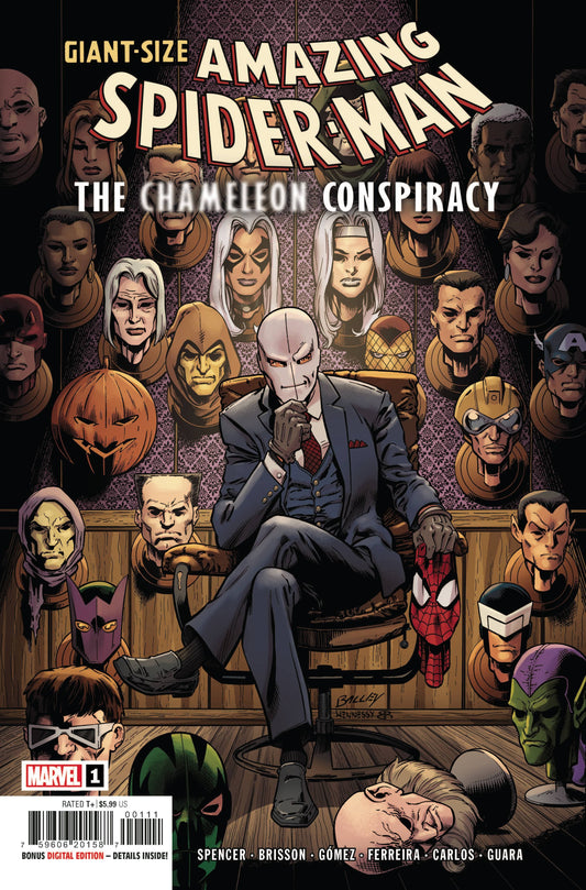 MARVEL COMICS COMIC BOOK GIANT-SIZE AMAZING SPIDER-MAN CHAMELEON CONSPIRACY #1