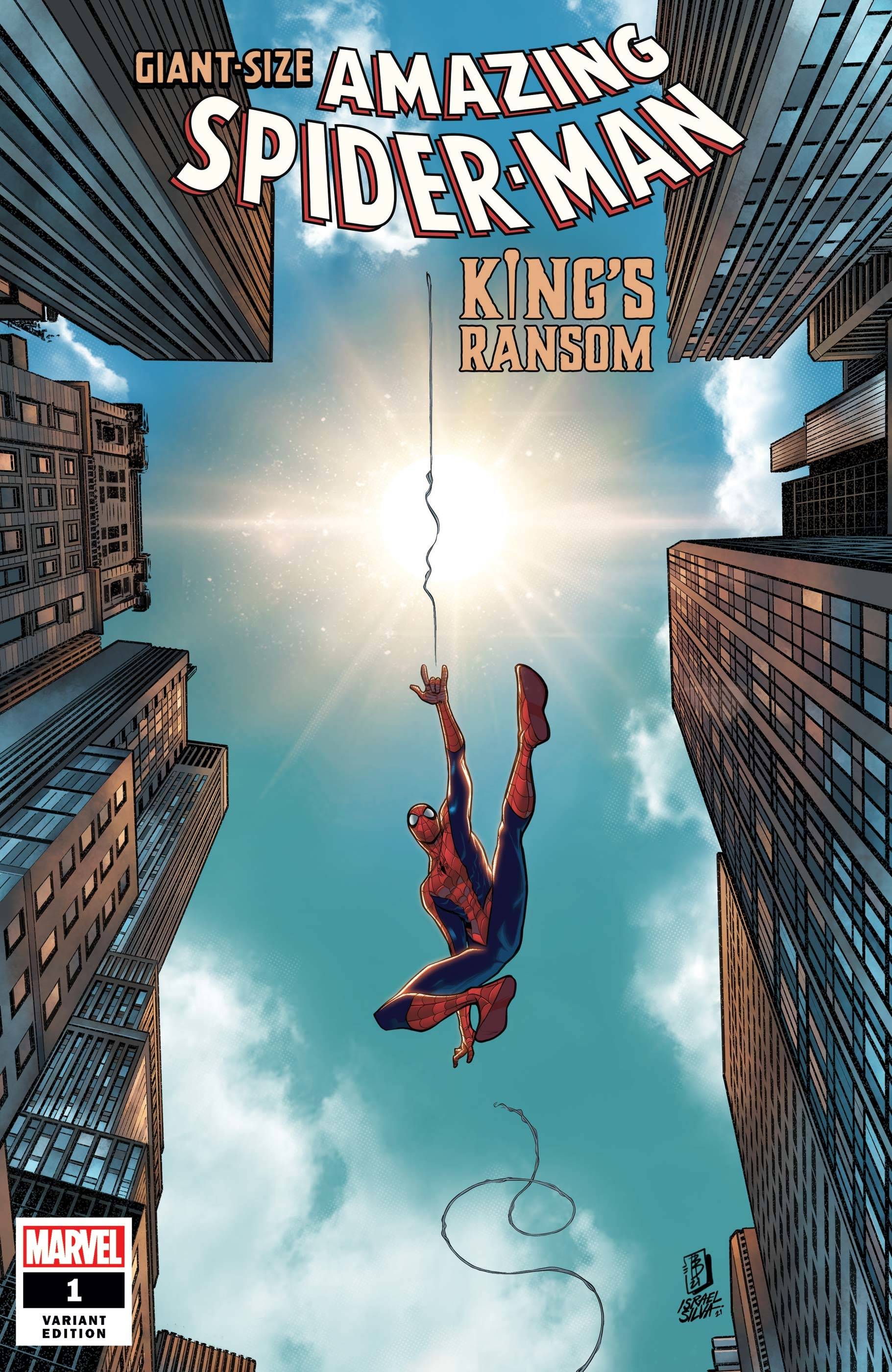 MARVEL COMICS COMIC BOOK GIANT-SIZE AMAZING SPIDER-MAN KINGS RANSOM #1 BALDEON VAR