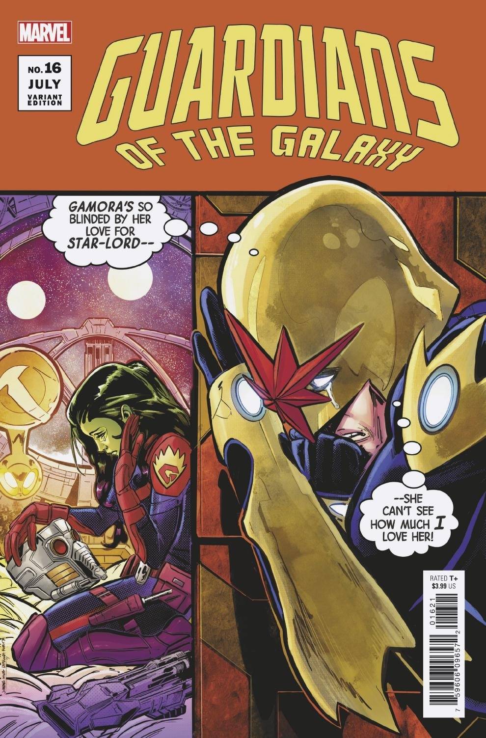 MARVEL COMICS COMIC BOOK GUARDIANS OF THE GALAXY #16 JIMENEZ VAR ANHL