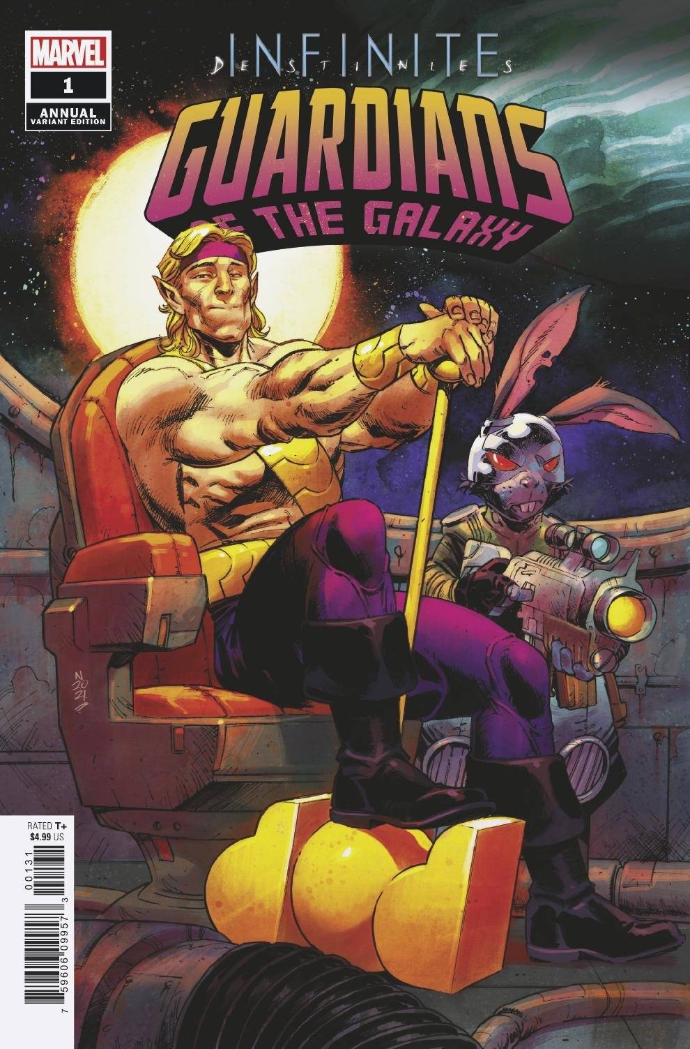 MARVEL COMICS COMIC BOOK GUARDIANS OF THE GALAXY ANNUAL #1 KLEIN VAR INFD