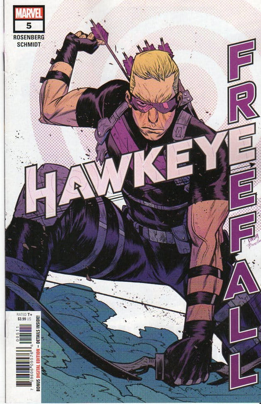MARVEL COMICS COMIC BOOK HAWKEYE FREE FALL #5
