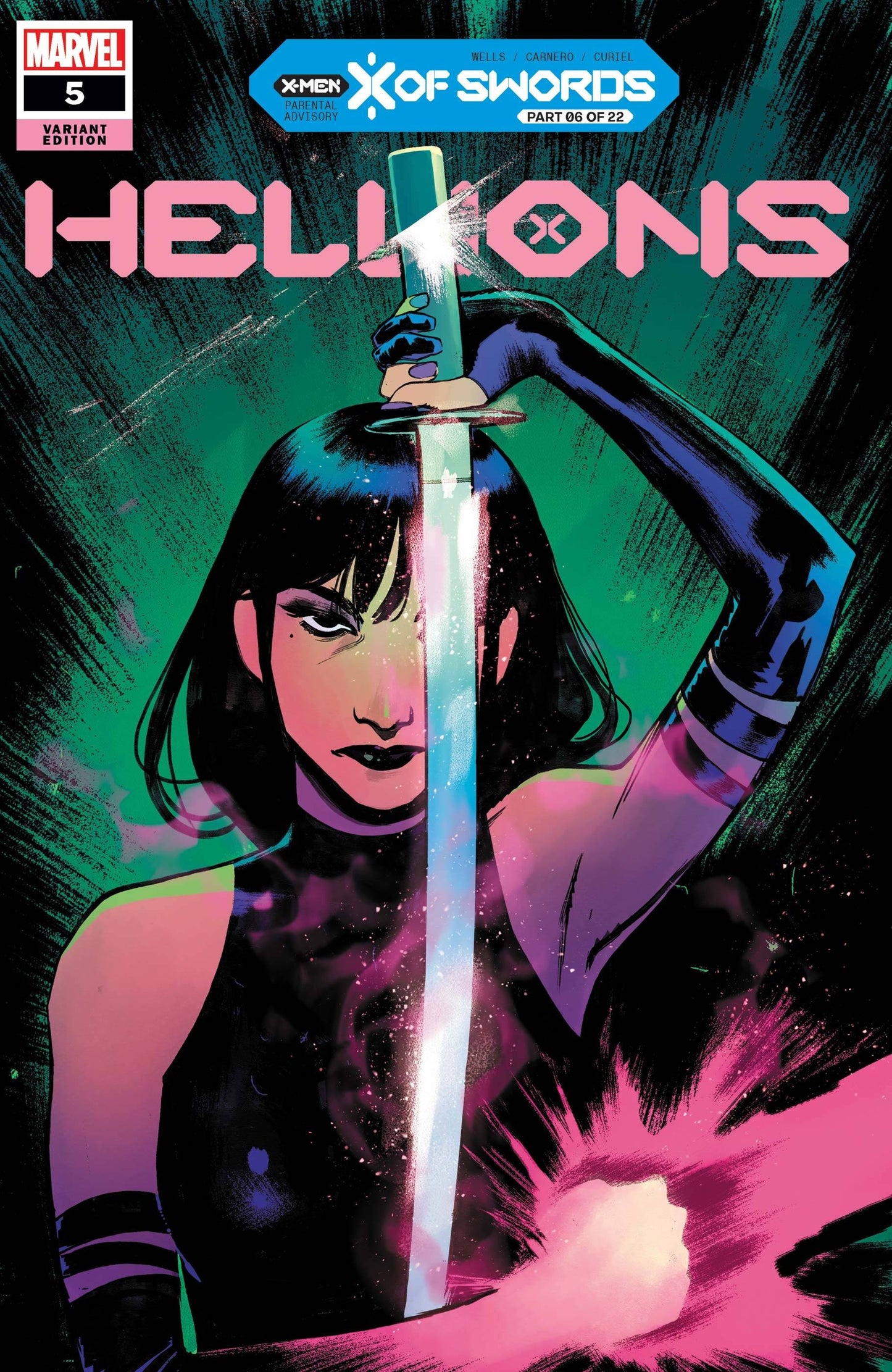 MARVEL COMICS COMIC BOOK HELLIONS #5 PICHELLI VAR XOS