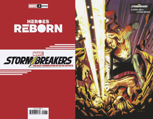 MARVEL COMICS COMIC BOOK HEROES REBORN #4 (OF 7) CARNERO STORMBREAKERS VAR