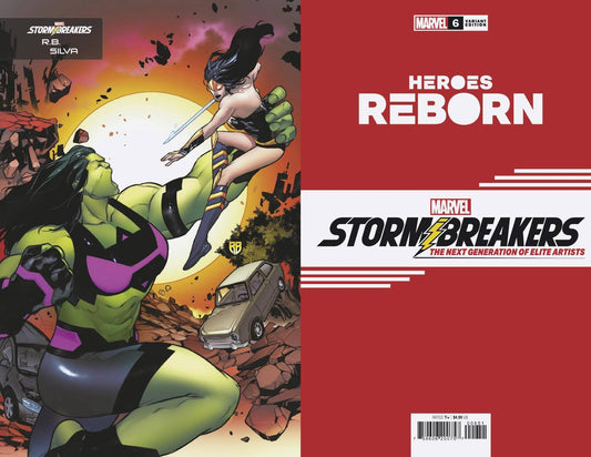 MARVEL COMICS COMIC BOOK HEROES REBORN #6 (OF 7) SILVA STORMBREAKERS VAR