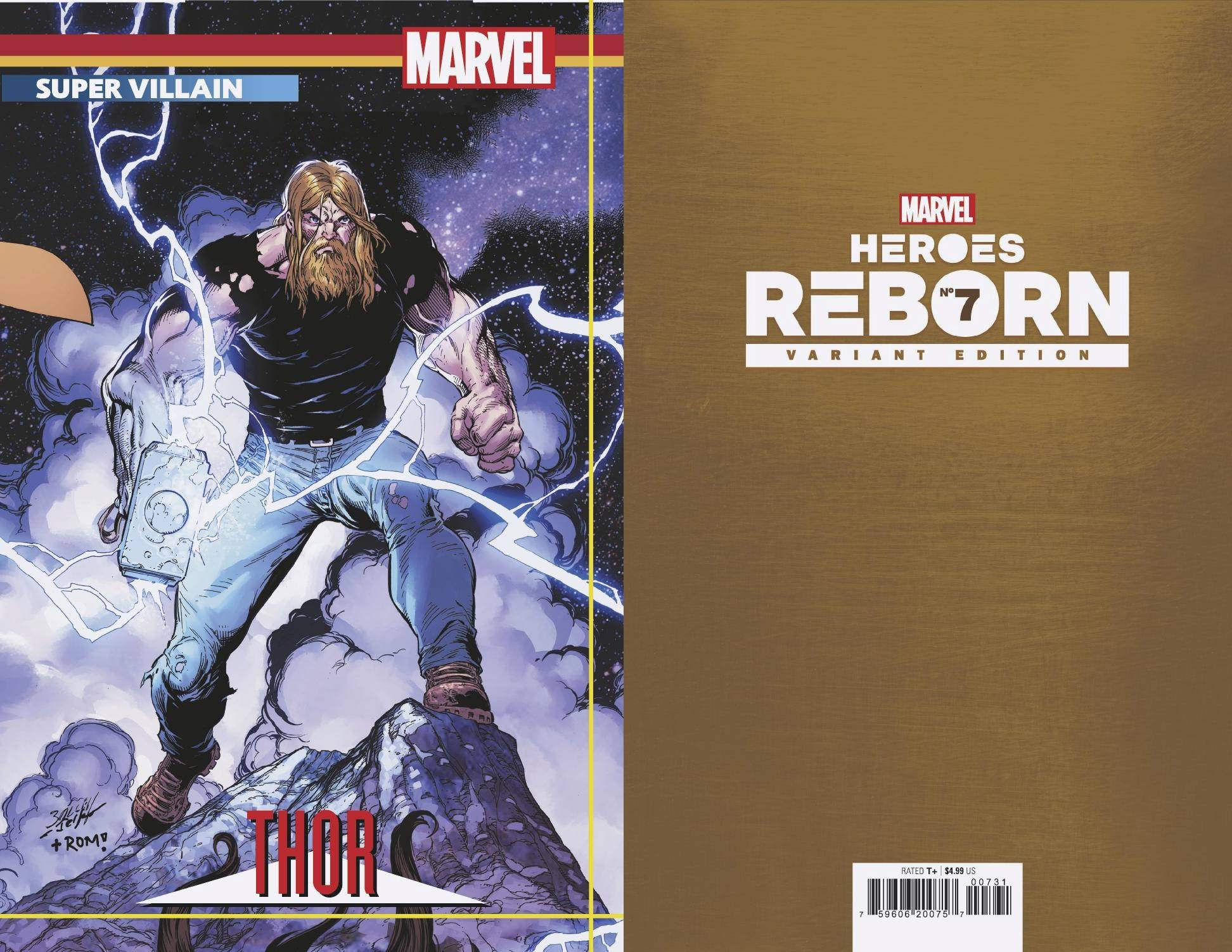 MARVEL COMICS COMIC BOOK HEROES REBORN #7 (OF 7) BAGLEY CONNECTING TRADING CARD VAR
