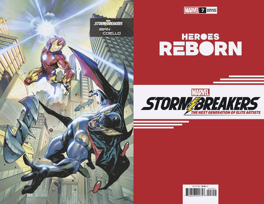MARVEL COMICS COMIC BOOK HEROES REBORN #7 (OF 7) COELLO STORMBREAKERS VAR
