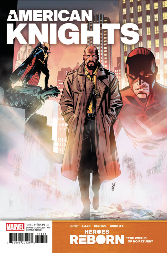 MARVEL COMICS COMIC BOOK HEROES REBORN AMERICAN KNIGHTS #1