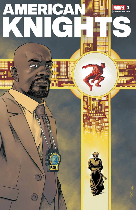 MARVEL COMICS COMIC BOOK HEROES REBORN AMERICAN KNIGHTS #1 SHALVEY VAR