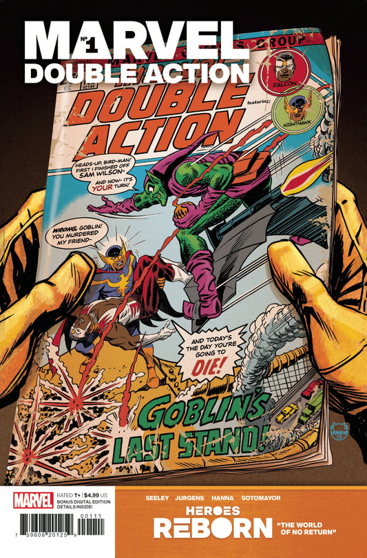 MARVEL COMICS COMIC BOOK HEROES REBORN MARVEL DOUBLE ACTION #1