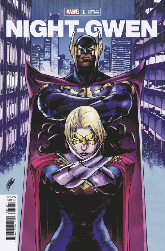 MARVEL COMICS COMIC BOOK HEROES REBORN NIGHT-GWEN #1 MIYAZAWA VAR