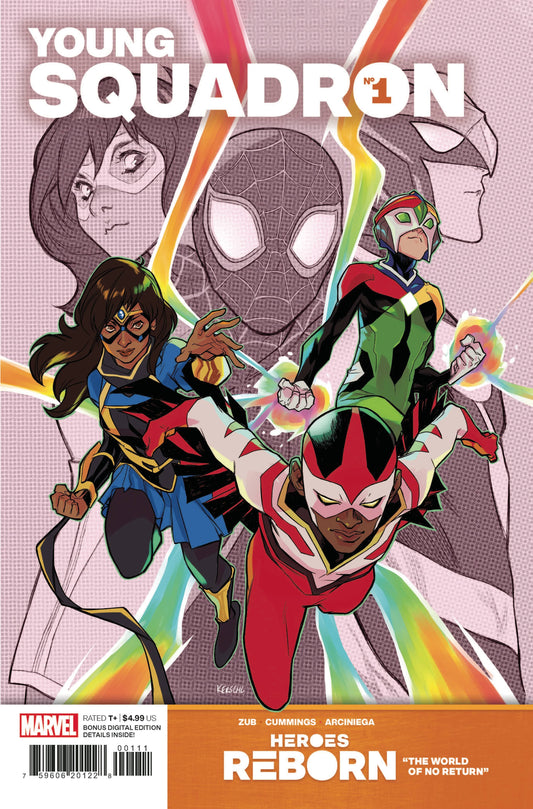 MARVEL COMICS COMIC BOOK HEROES REBORN YOUNG SQUADRON #1