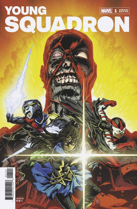MARVEL COMICS COMIC BOOK HEROES REBORN YOUNG SQUADRON #1 OKAZAKI VAR