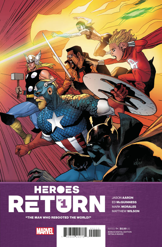 MARVEL COMICS COMIC BOOK HEROES RETURN #1