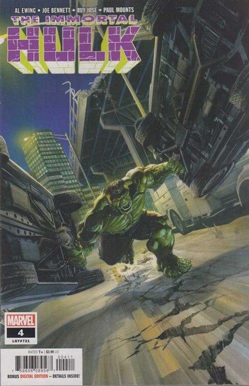 MARVEL COMICS COMIC BOOK IMMORTAL HULK #4
