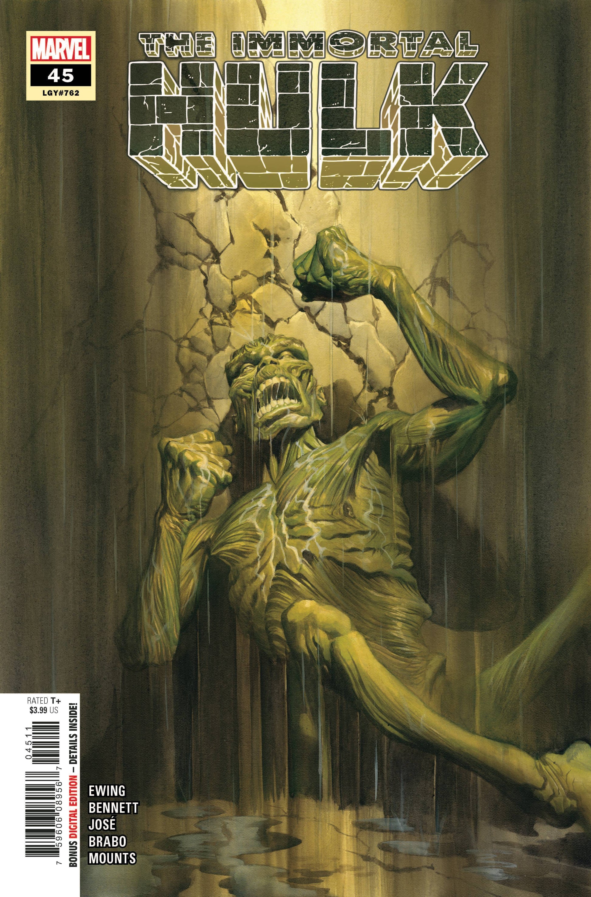 MARVEL COMICS COMIC BOOK IMMORTAL HULK #45