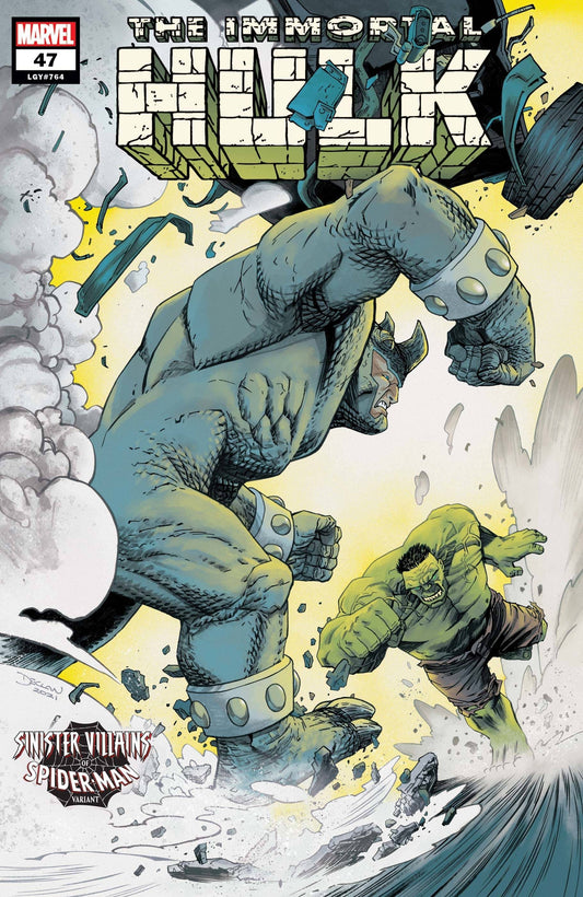 MARVEL COMICS COMIC BOOK IMMORTAL HULK #47 SHALVEY SPIDER-MAN VILLAINS VAR