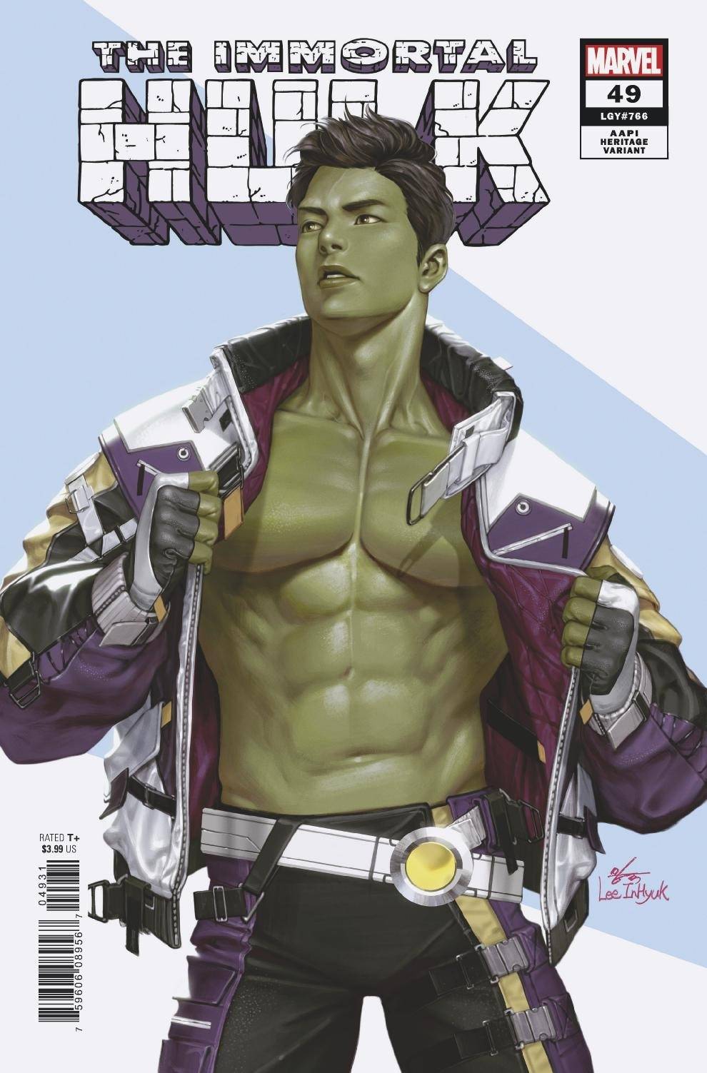 MARVEL COMICS COMIC BOOK IMMORTAL HULK #49 INHYUK LEE AAPIH VAR