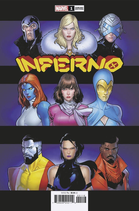 MARVEL COMICS COMIC BOOK INFERNO #1 (OF 4) SILVA HOMAGE VAR