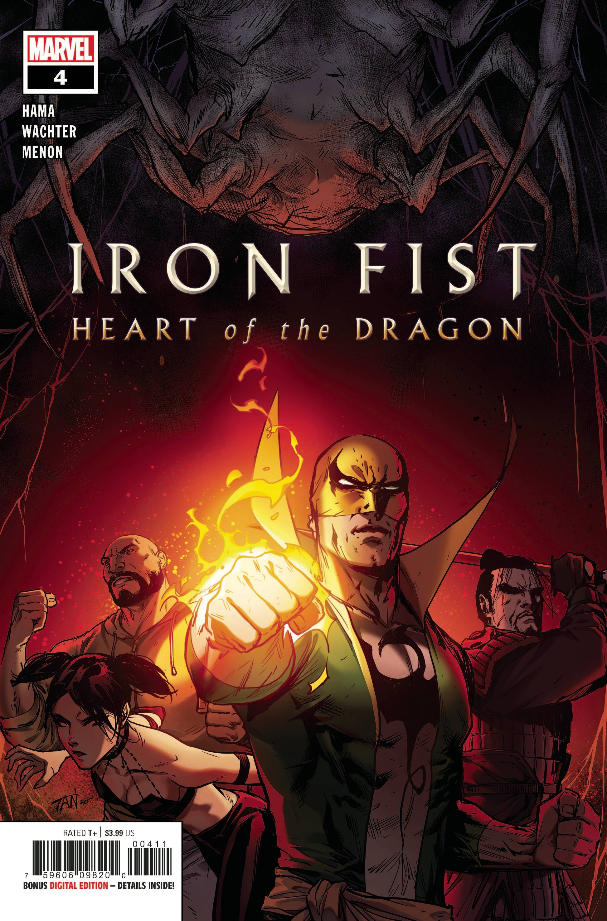 MARVEL COMICS COMIC BOOK IRON FIST HEART OF DRAGON #4 (OF 6)